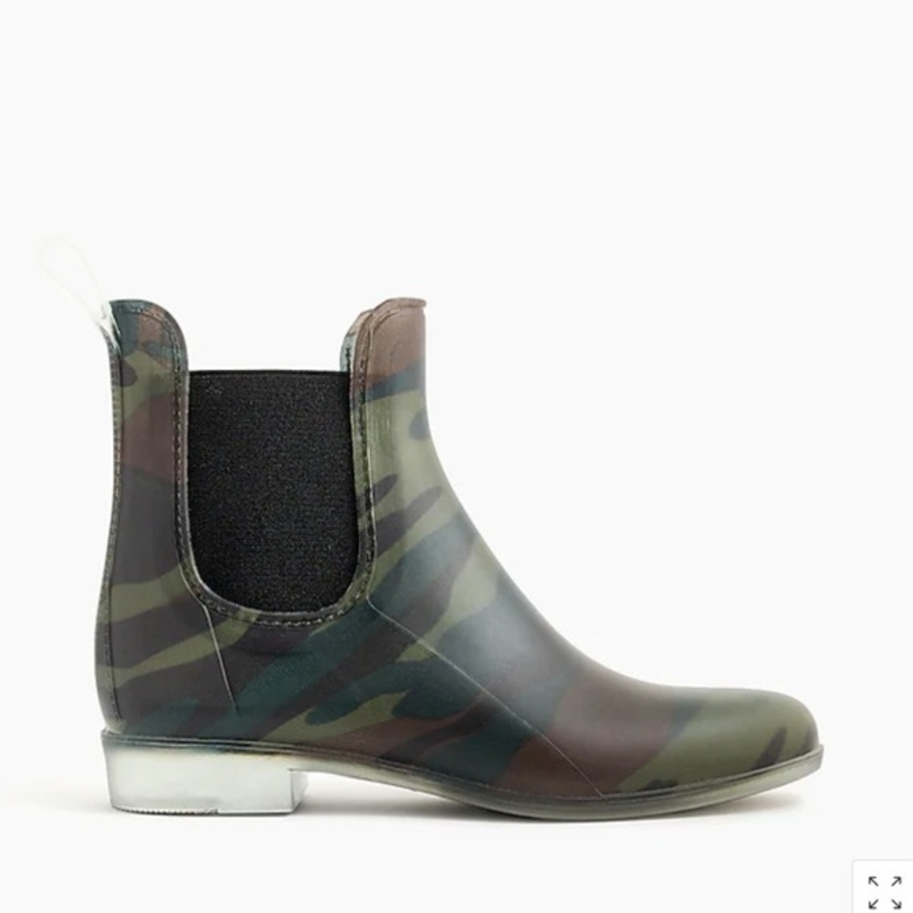 NIB J.Crew Matt Chelsea Rain Boot